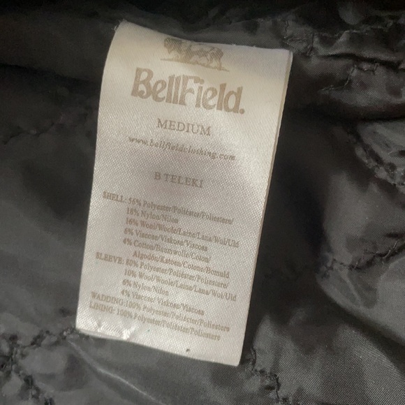 BellField English wool short men’s jacket bomber - Picture 5 of 9